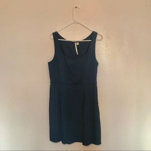 Navy Blue Mini Dress